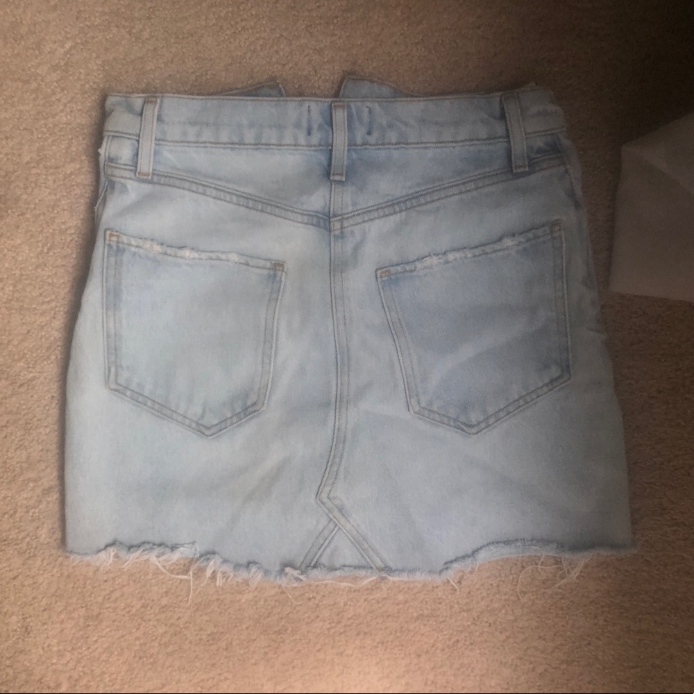 Agolde Quinn High Rise Skirt - Picture 7 of 7